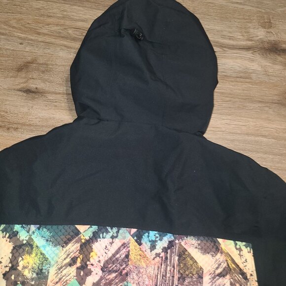 Aperture women L Hooded Ski Snow Jacket Coat Waterproof - Picture 3 of 8